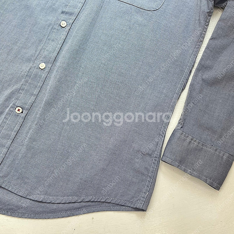 타미힐피거 옥스퍼드 100s 2ply 셔츠 M--6