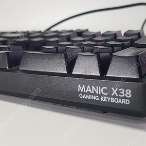 마이크로닉스 MANIC X38 PLUS 광축 키보드