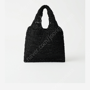 Urbanic30 glitter hand knitted bag (black) 얼바닉30