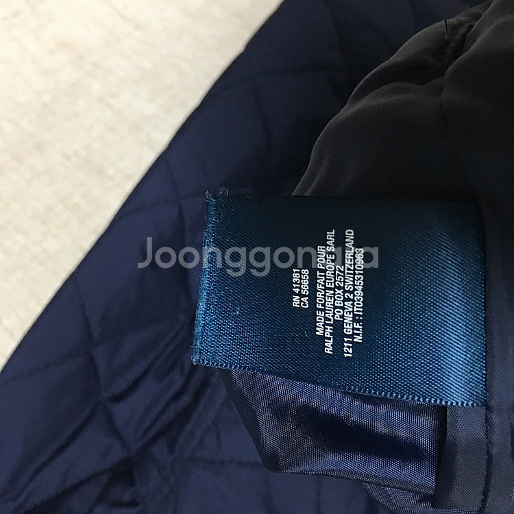 랄프로렌폴로 퀼팅 자켓 10-12Y--6