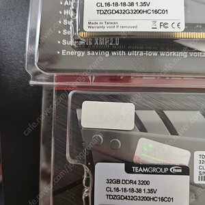 팀그룹 ddr4 32gb 램 팝니다.