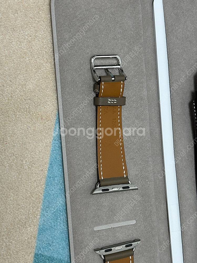 애플워치 에르메스 에토프 싱글투어 스트랩 41mm--1