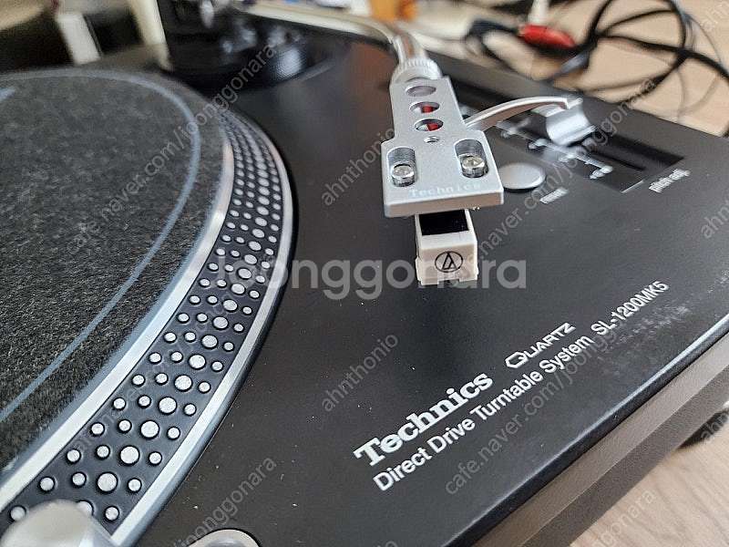 테크닉스 SL-1200MK5 턴테이블(카트리지 포함)팝...--7