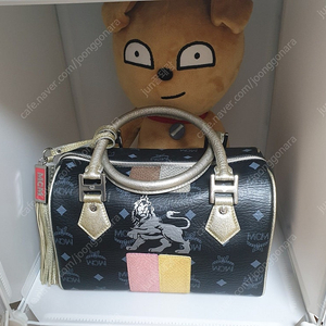 정품 가방 MCM 엠씨엠 비세토스 mcm 라이언가방+ 갈색가방 보스턴백 토드백 가방2개세트 #거의새거#