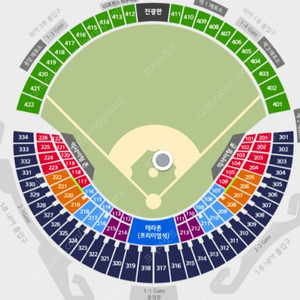 두산.롯데 1일(일) 1루 네이비 응원석 양도