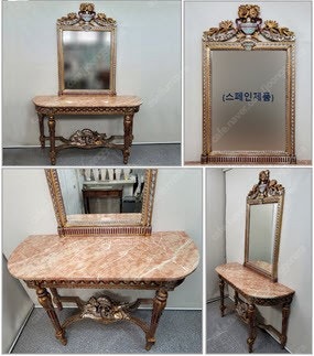 엔틱 콘솔 쇼파 테이블 원탁 고가구 수납장 장식장 판매...--0