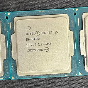 intel i5 6400 2개, i5-6500 1개 팜