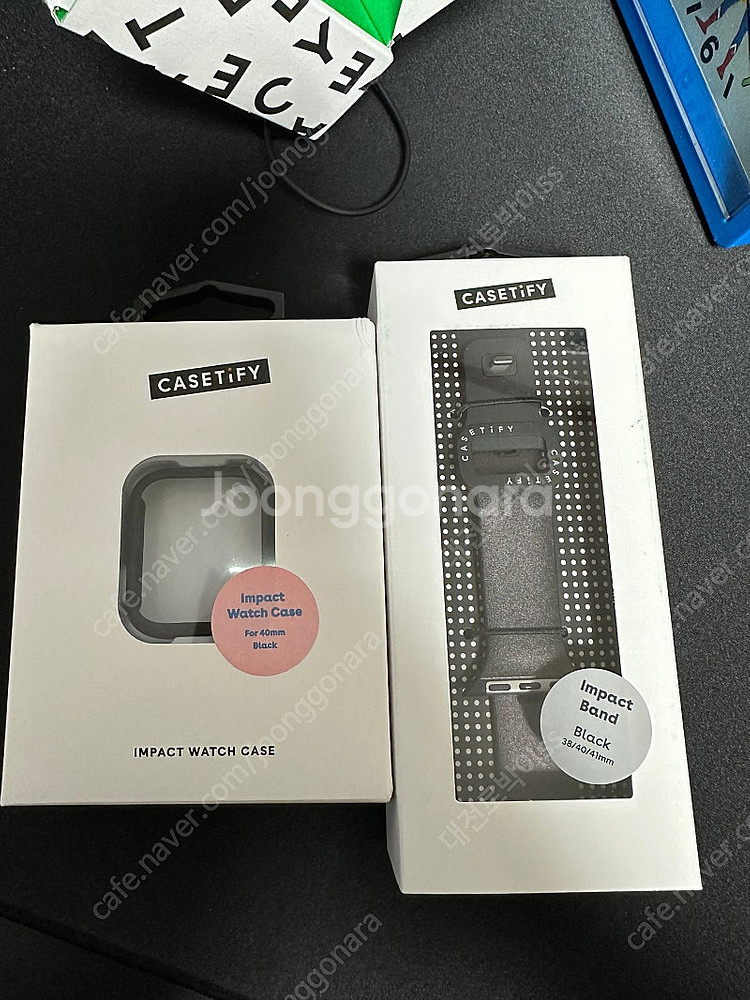 새상품)케이스티파이 애플워치 40mm 블랙 케이스, 스...--0