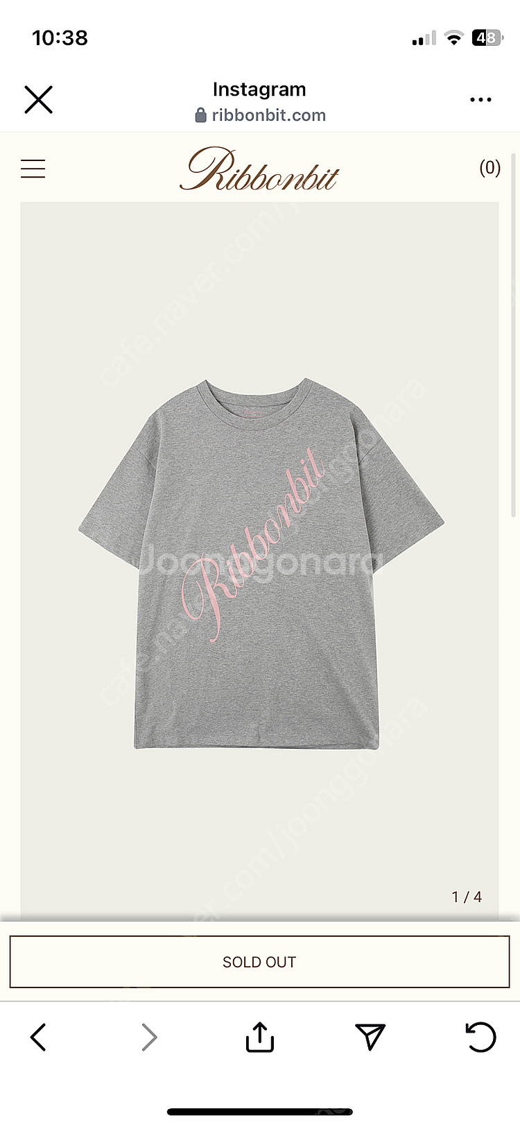 리본빛 RBB Logo T-shirts - Oversi...--0
