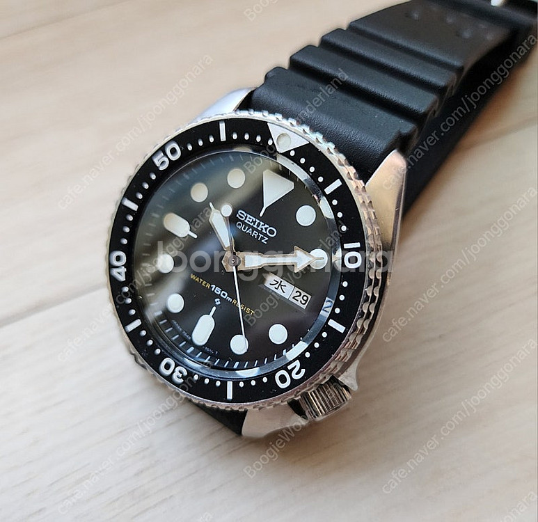 세이코 7548-7000 쿼츠 빈티지 다이버 시계 (skx 이전세대)--0