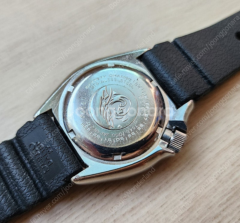 세이코 7548-7000 쿼츠 빈티지 다이버 시계 (skx 이전세대)--5