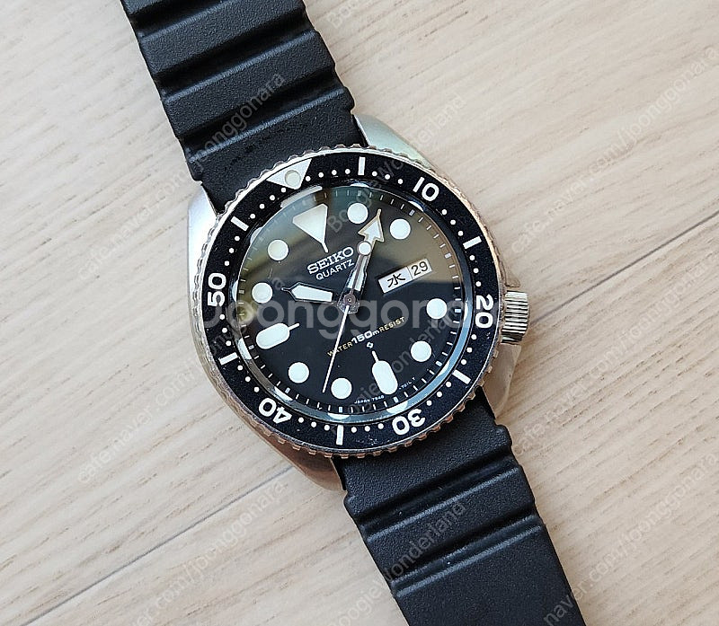 세이코 7548-7000 쿼츠 빈티지 다이버 시계 (skx 이전세대)--8