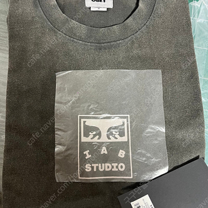 IAB Studio x 오베이 Obey Icon Heavyweight Box T-Shirt Digital Black