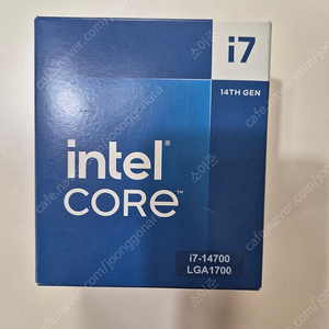 정품 i7 14700 cpu 팝니다.