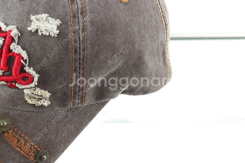 (F) 본더치 야구모자 볼캡 연브라운 올드스물--3