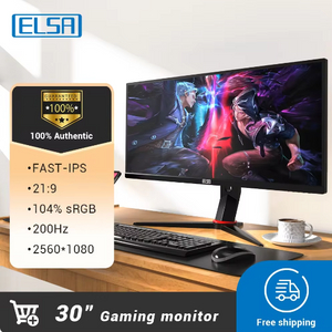 ELSA 30인치 IPS 200Hz 1ms 초고주사율 게이밍 와이드 모니터 [미개봉]