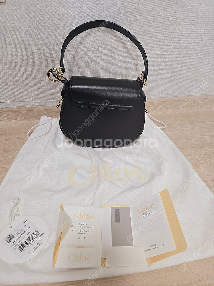 끌로에 테스백 스몰 블랙 판매--1