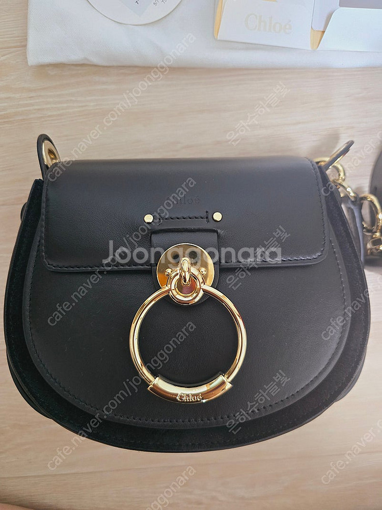 끌로에 테스백 스몰 블랙 판매--5