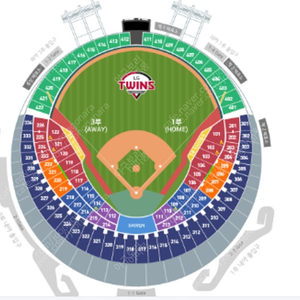 20240829 잠실야구장 KT vs LG 315블럭 2연석 20000원에 판매합니다
