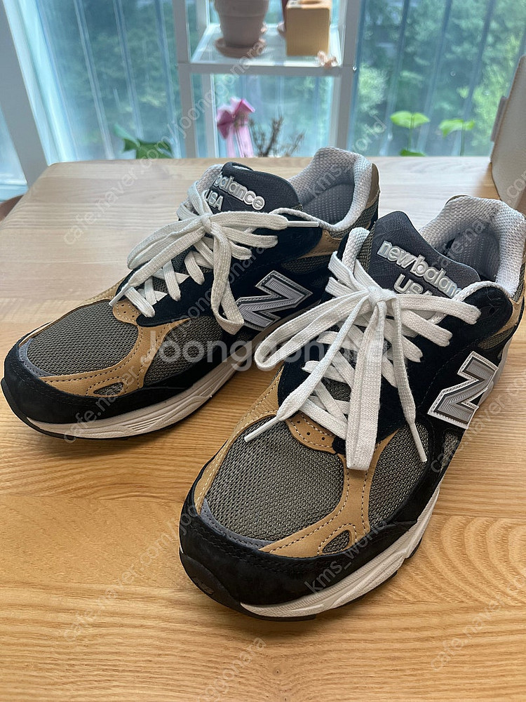 뉴발란스 990v3 블랙탄 270사이즈--0
