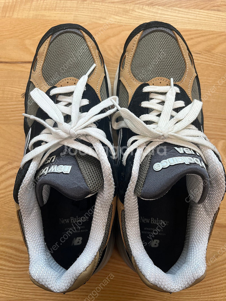 뉴발란스 990v3 블랙탄 270사이즈--2
