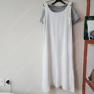 Cdsd Linen maxi dress 린넨 맥시 드레스 원피스(화이트 M)