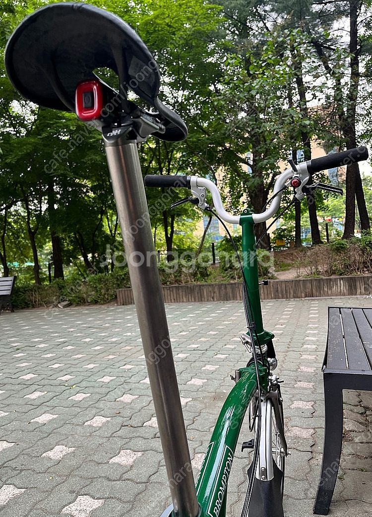 브롬톤 티탄(레이싱그린) 경량(8.7kg) 외장5단(벙...--7