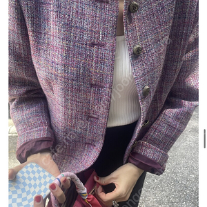 쎄모먼 Emery Tweed Jacket 36 새상품