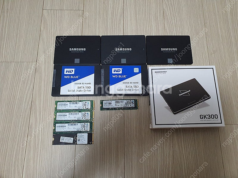 삼성 WD Nvme SSD 미사용 종류별 싸게 팝니다!...--0