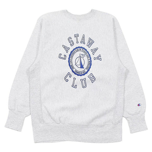 [XL] 1990s USA Champion Reverse Weave Sweatshirt - Castaway Club 챔피온 리버스위브 스웻셔츠 90년대 빈티지 미국생산 미제