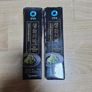 청정원 생와사비, 40g, 2개