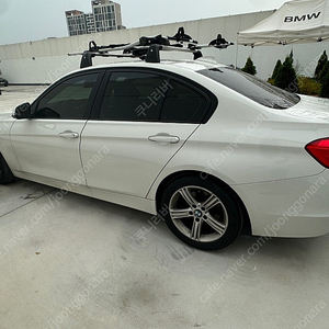 BMW 320i F30 정품 루프랙 자전거 캐리어