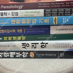 임상병리학교재(미생물학,미생물과감염,대학화학,임상병리검사학개론,의학생화학,생리학,해부학)