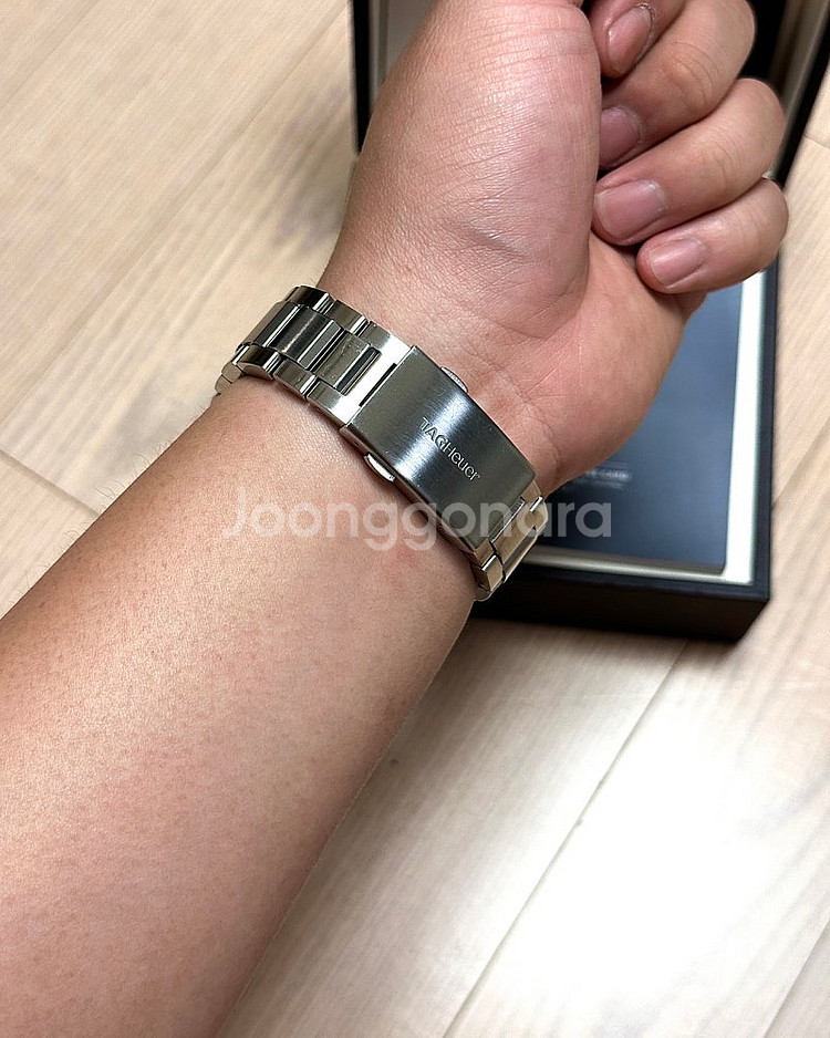 태그호이어 아쿠아레이서300 오토매틱 청판 43mm--3
