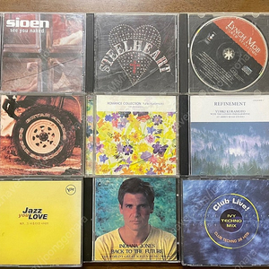 해외 CD 시디 sioen, Steelheart, Lynch Mob, Bryan Adams, Yuhki Kuramoto