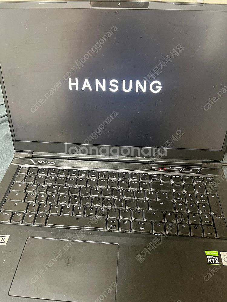 한성 게이밍노트북 고사양 17.3인치 판매합니다 i7 ...--1
