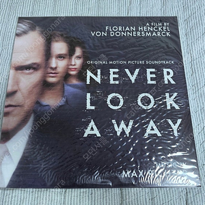 (수입음반) 영화 작가미상 OST 2 LP 바이닐 (막스 리히터 : Never Look Away)