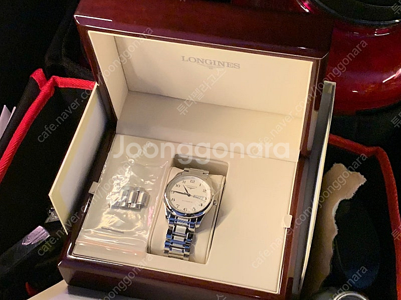 론진 마스터컬렉션 콜렉션 마콜 38.5mm 데이데이트--2