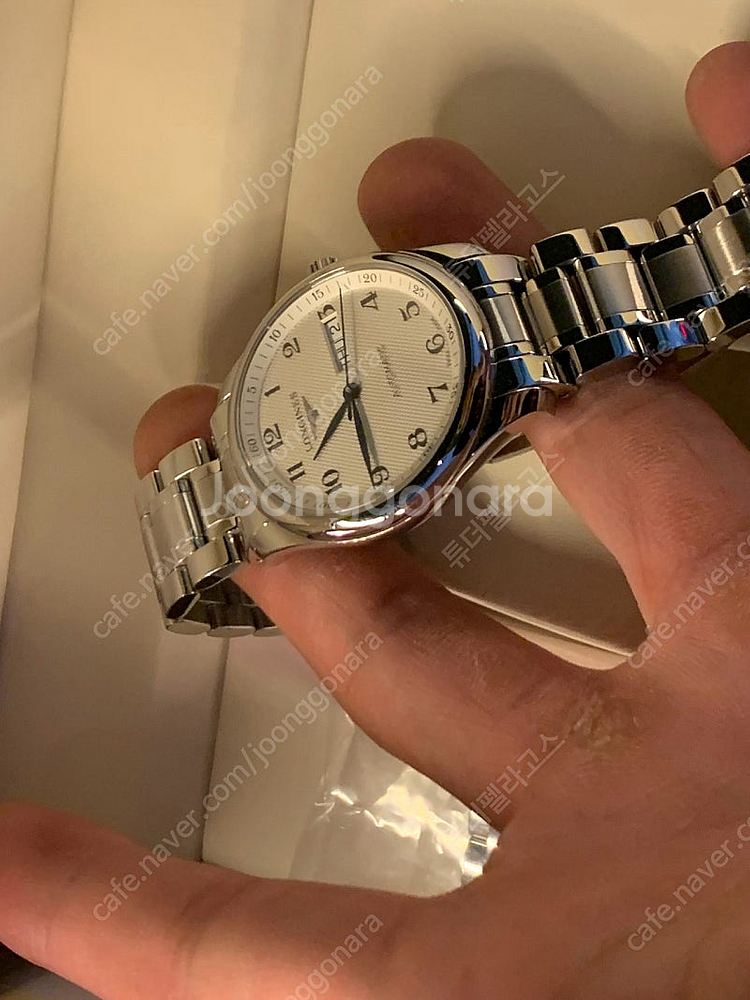 론진 마스터컬렉션 콜렉션 마콜 38.5mm 데이데이트--3