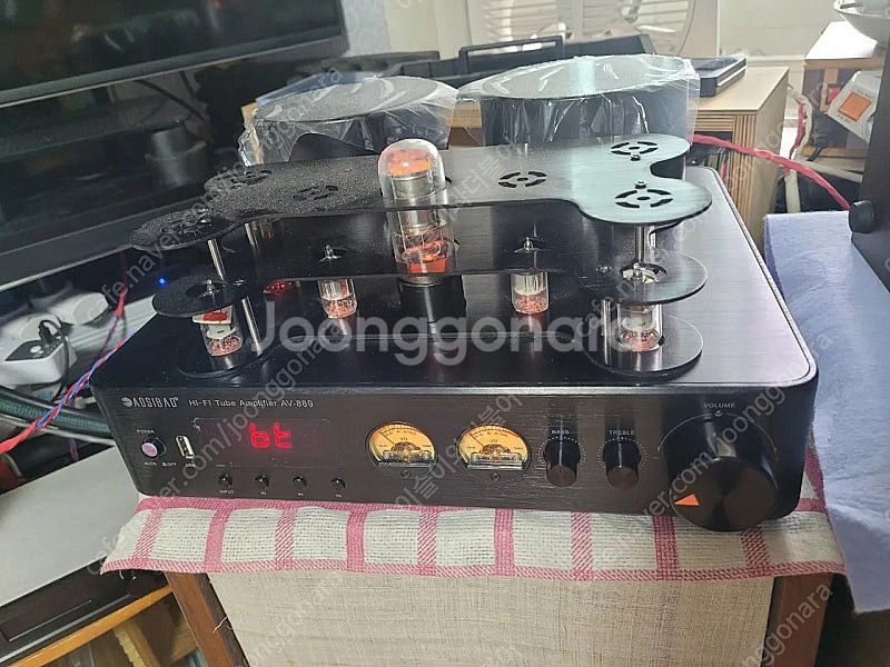 AOSIBAO AV889 진공관 인티앰프--0