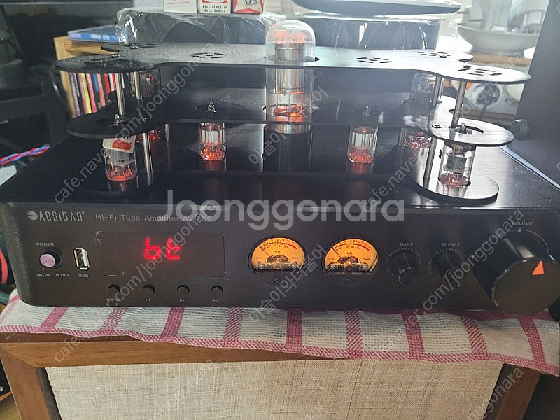 AOSIBAO AV889 진공관 인티앰프--1