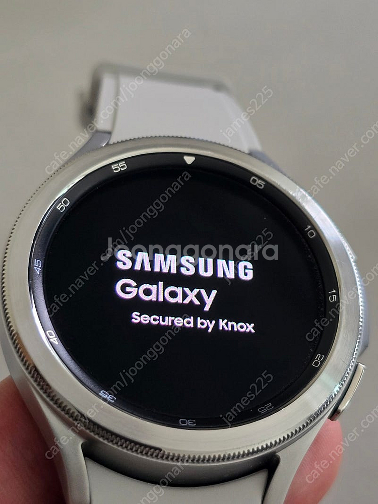 갤럭시 와치4 클래식 실버 LTE 46mm--4