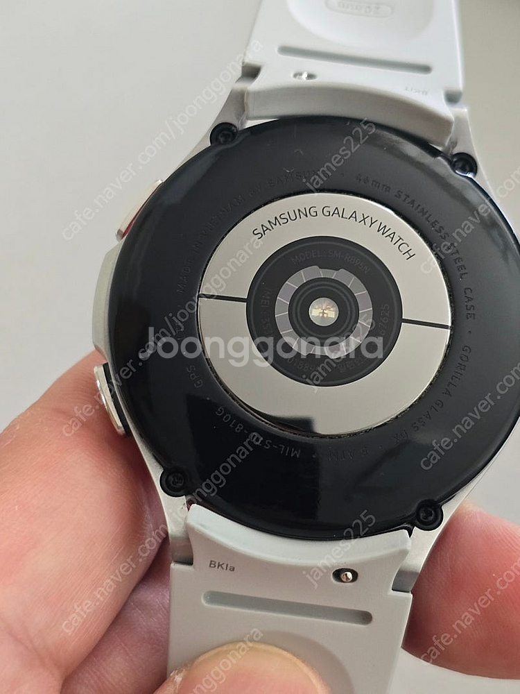 갤럭시 와치4 클래식 실버 LTE 46mm--5