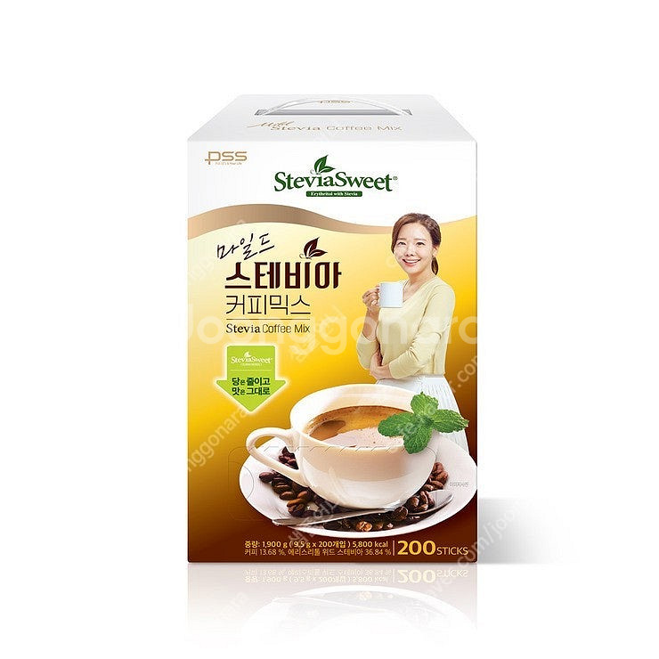펠세스 스테비아 커피믹스 9.5g x 200개--0