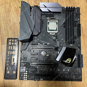 i7 7700k + z270 rog strix 보드