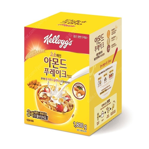 켈로그 아몬드 푸레이크 600g x 3개입