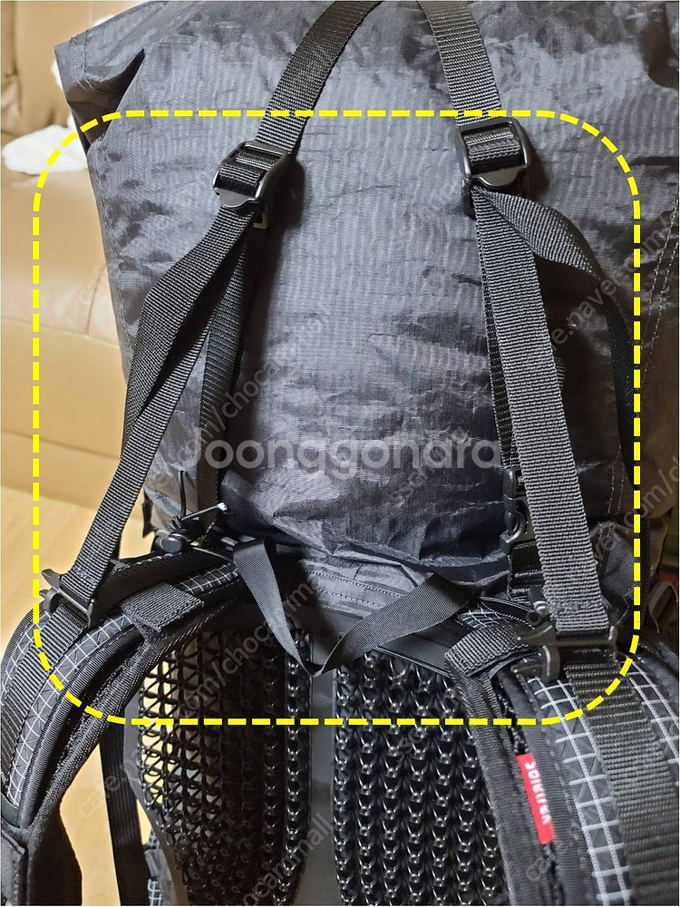 HMG 배낭 필수템_로드리프터(어깨 당김 끈)_배낭 피...--2