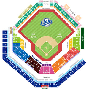 9/1(일) 삼성vs기아 스카이상단지정석 통로 2연석 양도