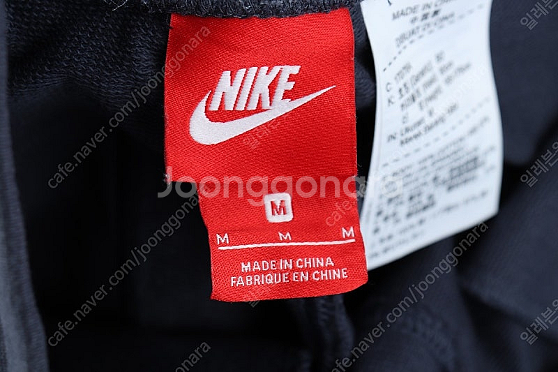 (M) 나이키 트레이닝복 반바지 운동 네이비 테크팩--4