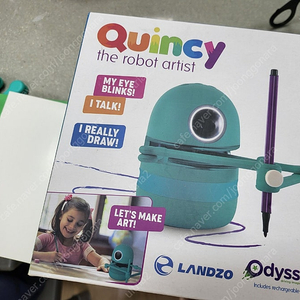 유아미술놀이.Quincy The Robot Artist 퀸시로봇아티스트